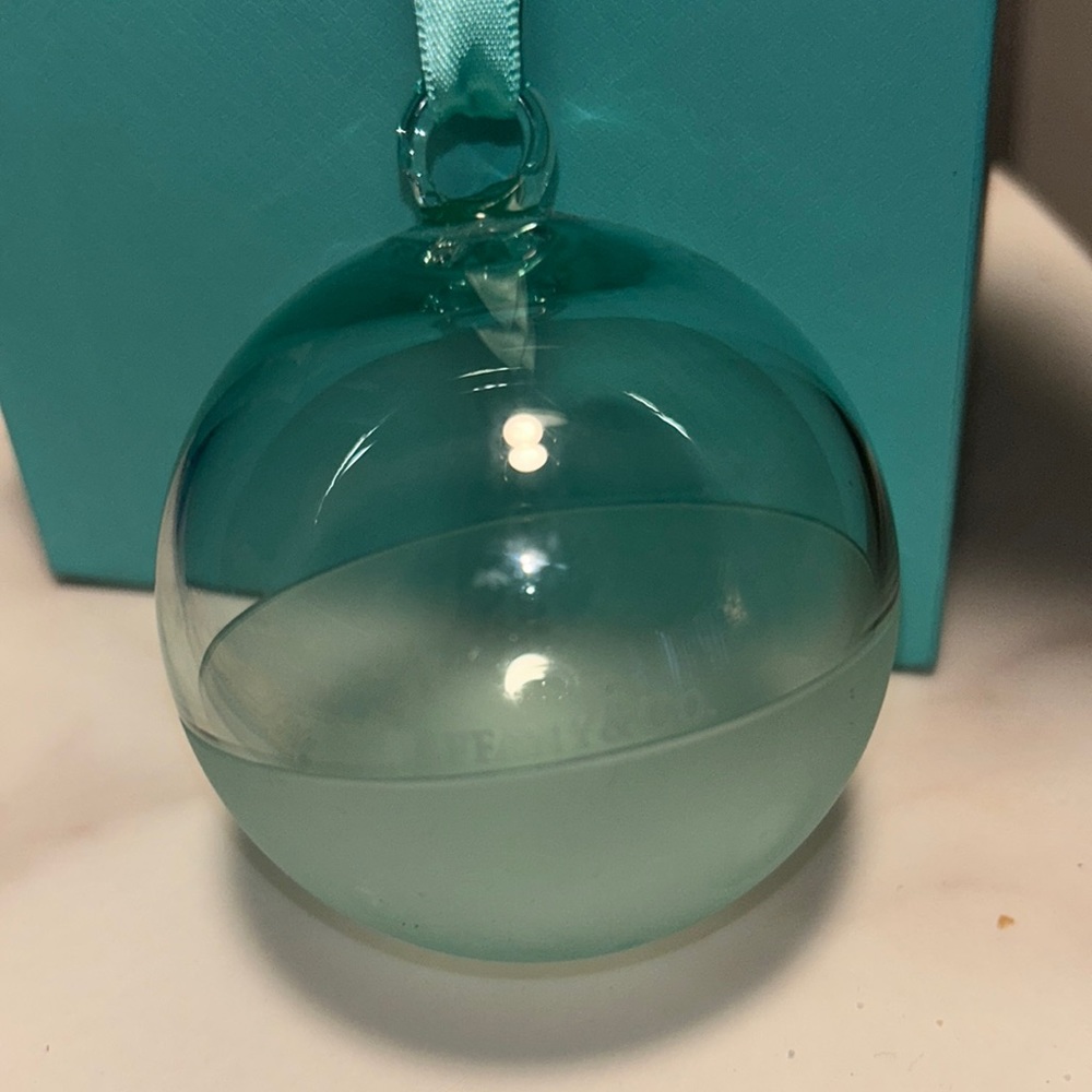 Tiffany and Co. Christmas ornament box included